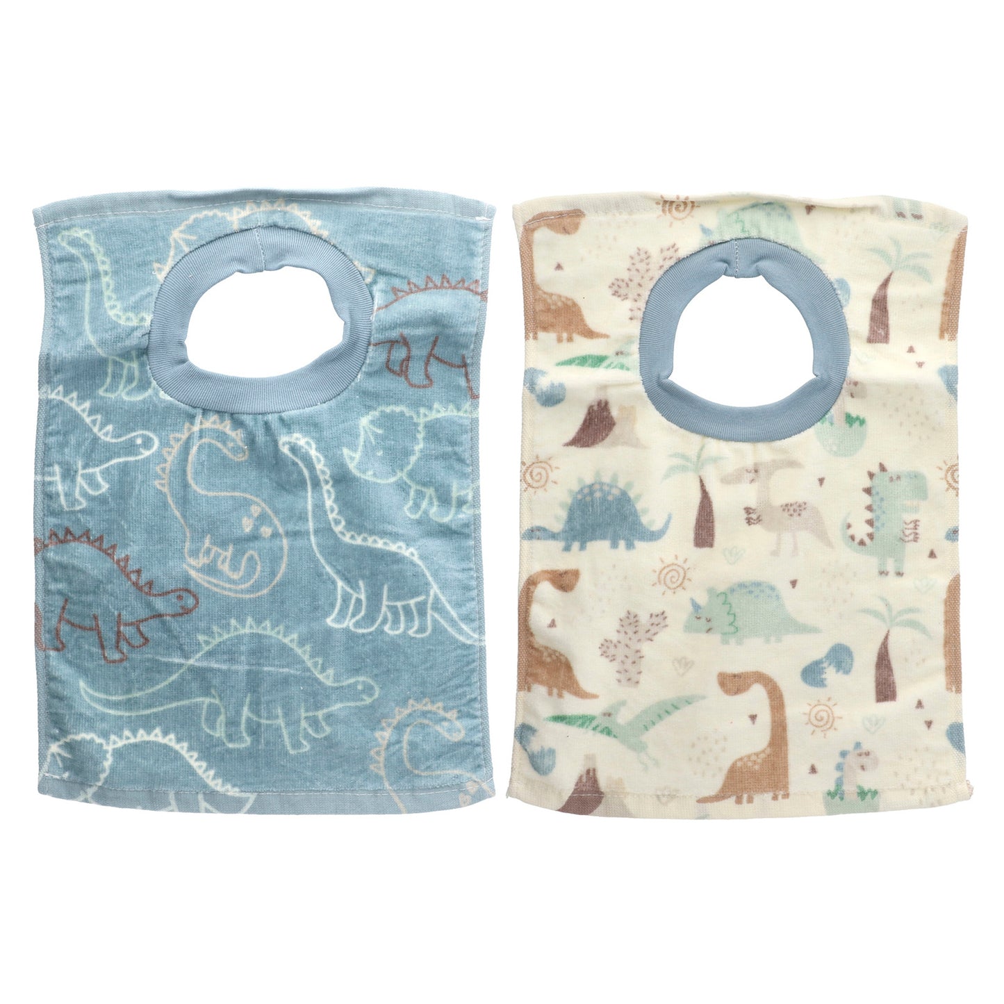 Neat Solutions, Baby Bibs, 6M+, Dinosaurs, 2 Count