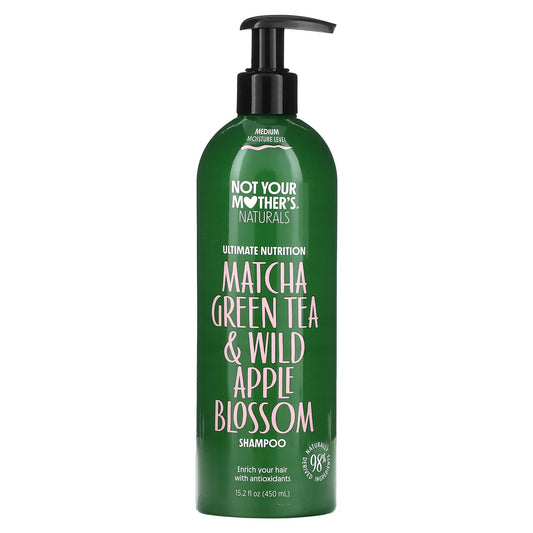 Not Your Mother's, Ultimate Nutrition Shampoo, Matcha Green Tea & Wild Apple Blossom, 15.2 fl oz  (450 ml)