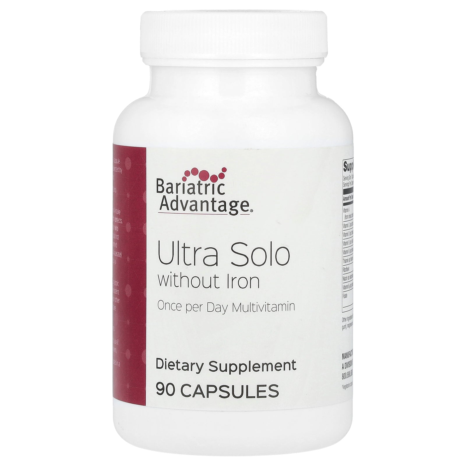 Bariatric Advantage, Ultra Solo without Iron, 90 Capsules