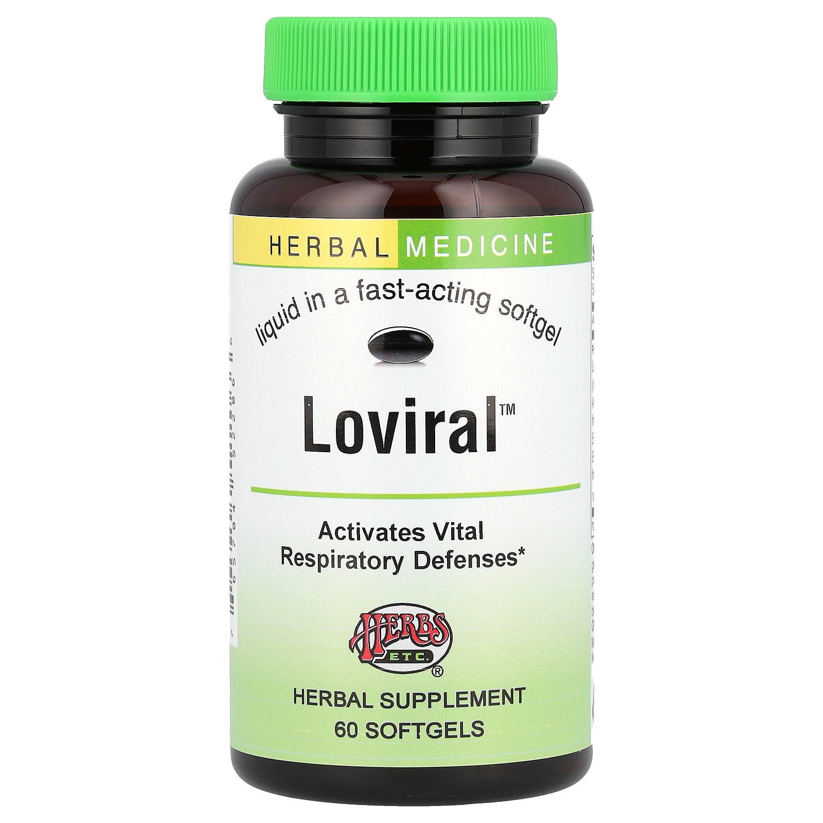 Herbs Etc., Loviral™, 60 Softgels