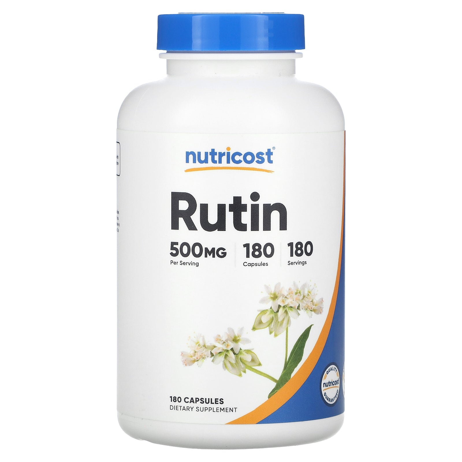 Nutricost, Rutin, 500 mg, 180 Capsules