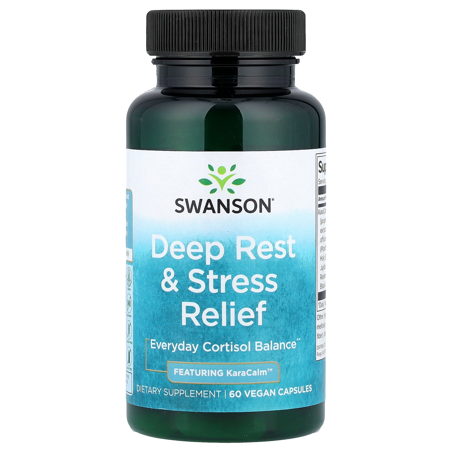 Swanson, Deep Rest & Stress Relief, 60 Vegan Capsules