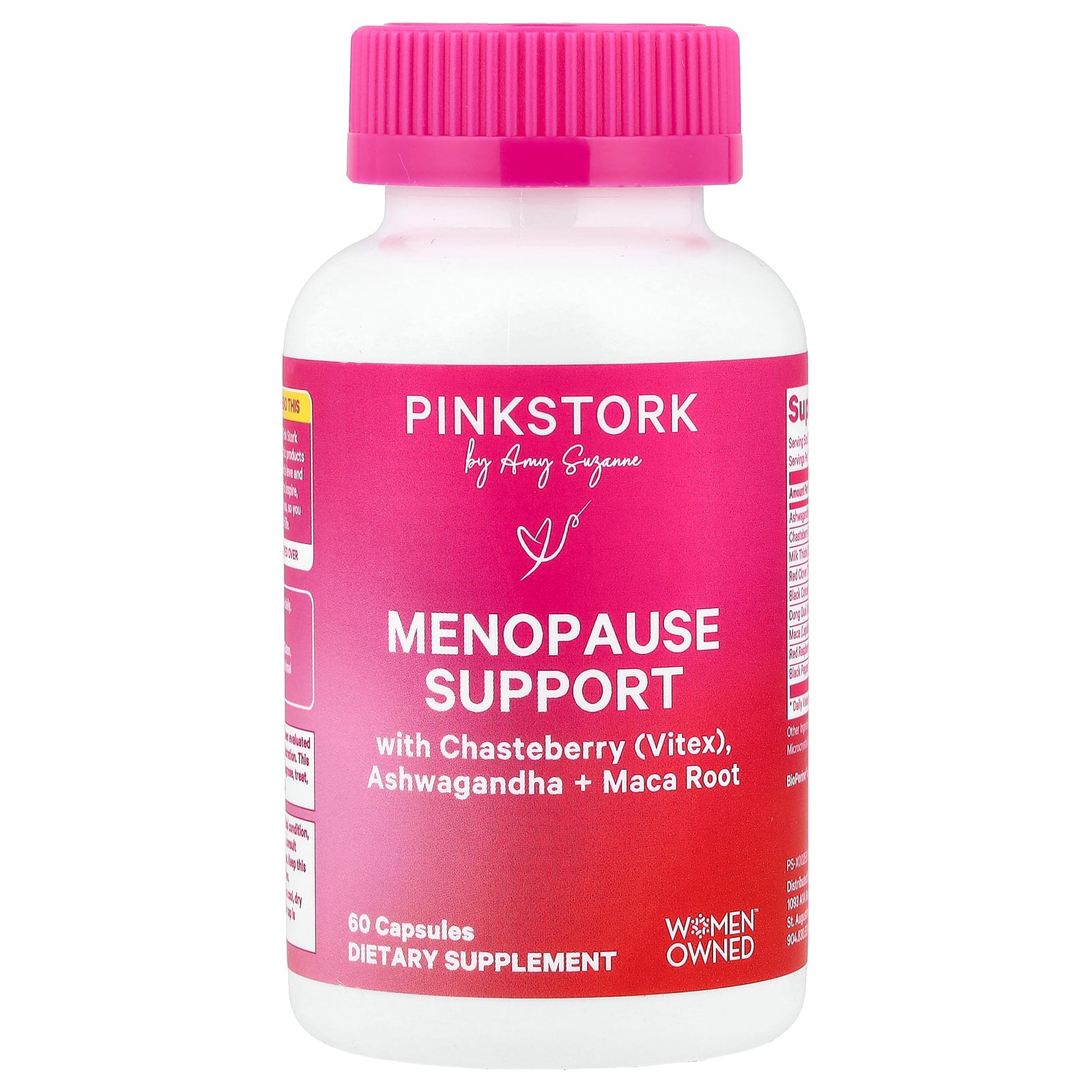 Pink Stork, Menopause Support, 60 Capsules