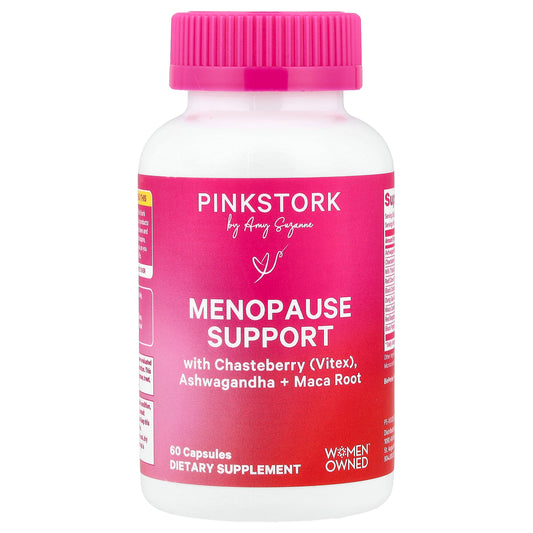 Pink Stork, Menopause Support, 60 Capsules