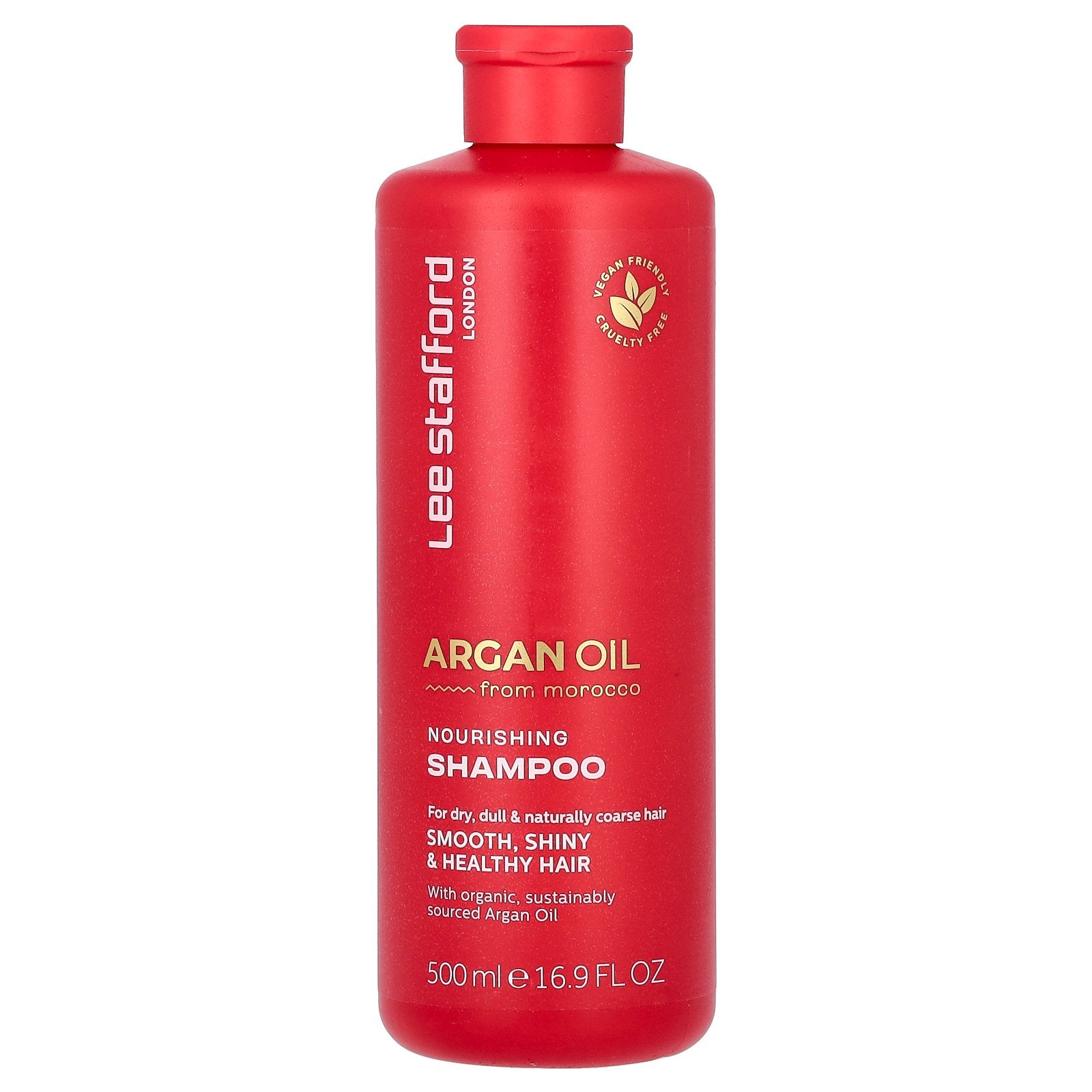 Lee Stafford, Argan Oil Nourishing Shampoo, For Dry, Dull & Naturally Coarse Hair, 16.9 fl oz (500 ml)