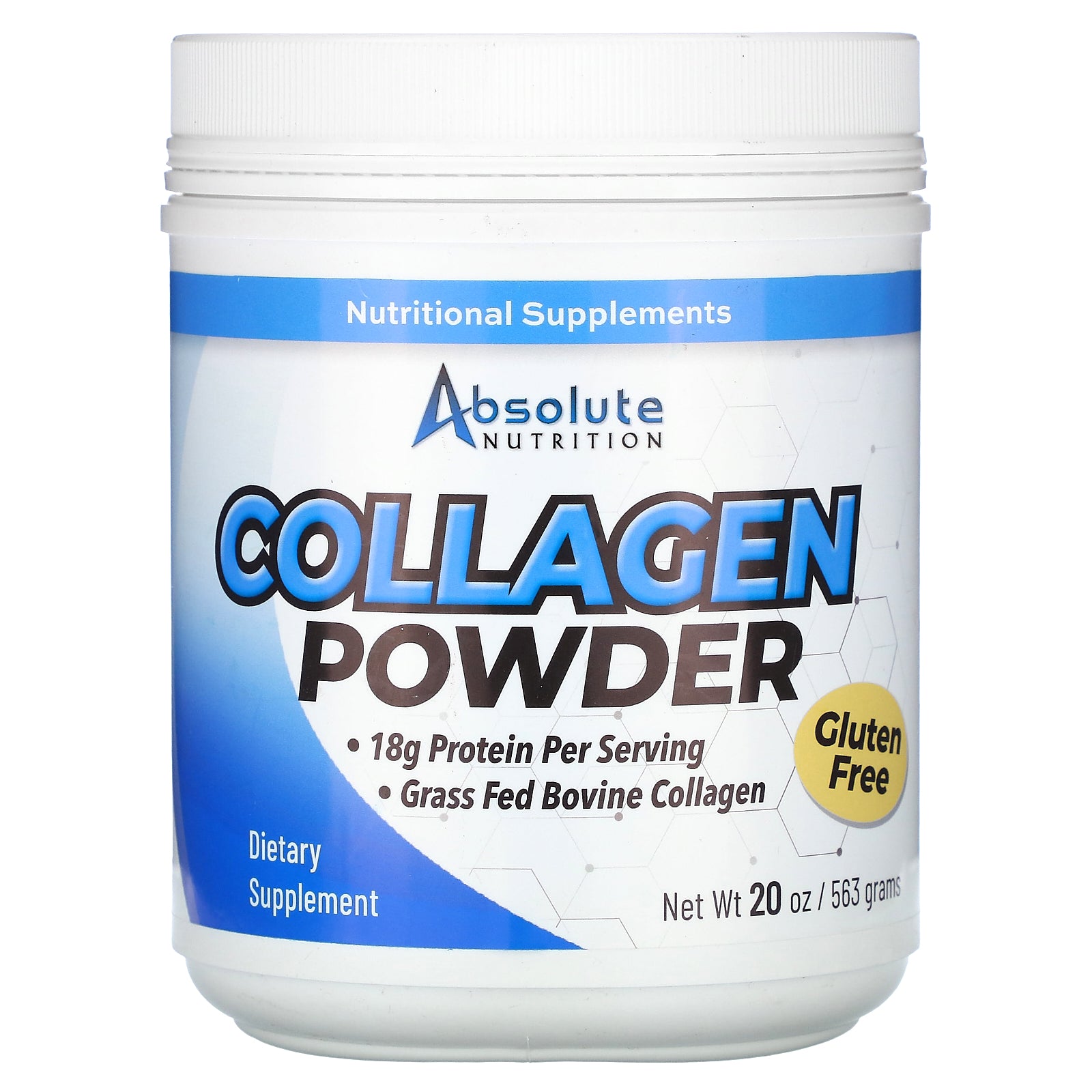 Absolute Nutrition, Collagen Powder, 20 oz (563 g)