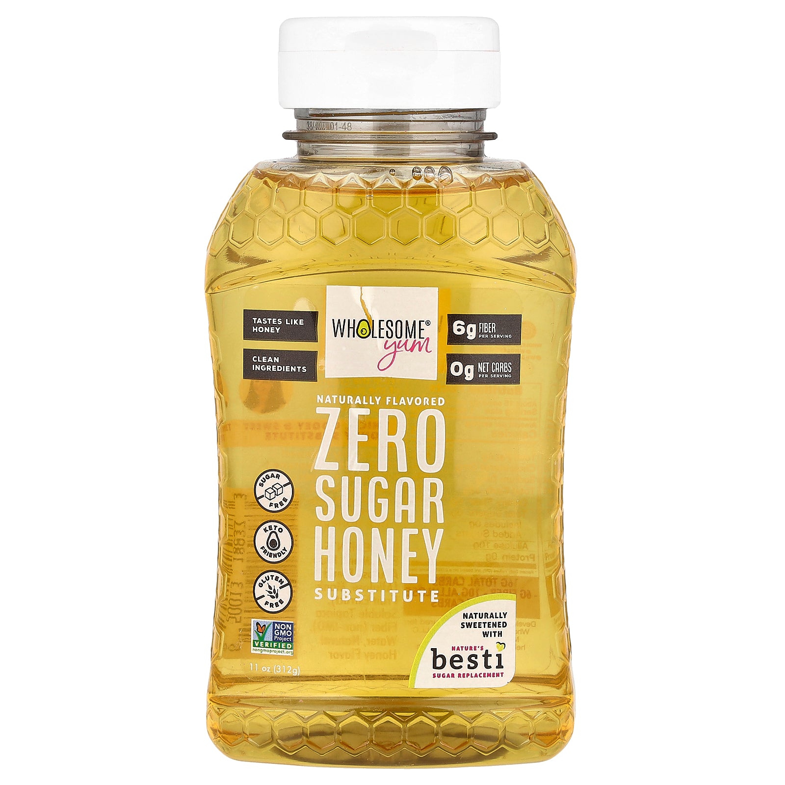 Wholesome Yum, Zero Sugar Honey Substitute, 11 oz (312 g)