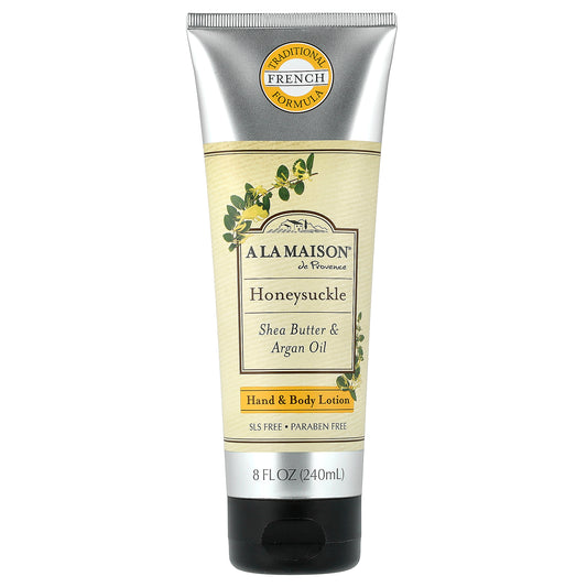 A La Maison de Provence, Hand & Body Lotion, Honeysuckle, 8 fl oz (240 ml)