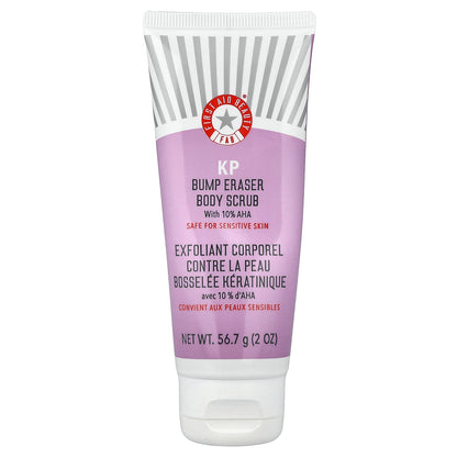 First Aid Beauty, KP Bump Eraser Body Scrub, With 10% AHA, 2 oz (56.7 g)