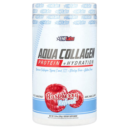EHPlabs, Aqua Collagen, Protein + Hydration, Raspberry Refresh, 10.4 oz (295 g)