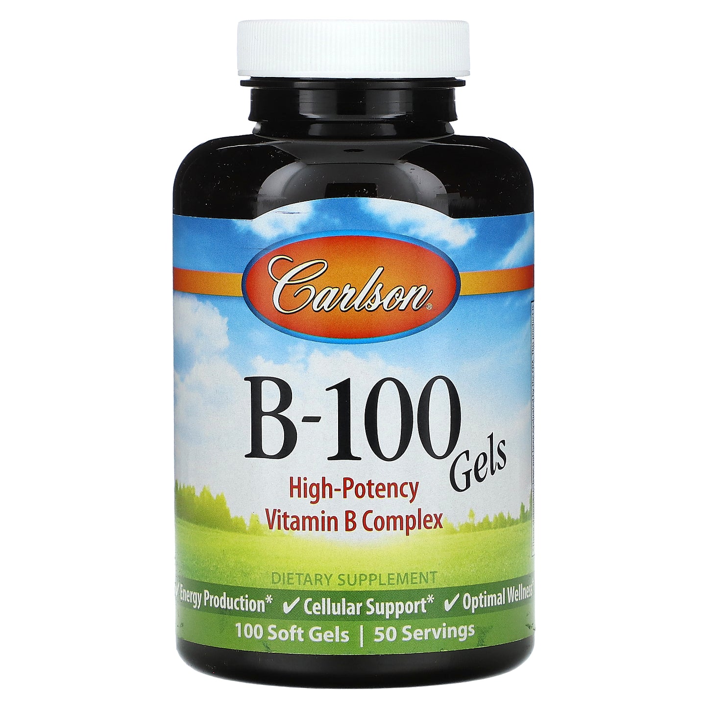 Carlson, Vitamin B-100, 100 Soft Gels