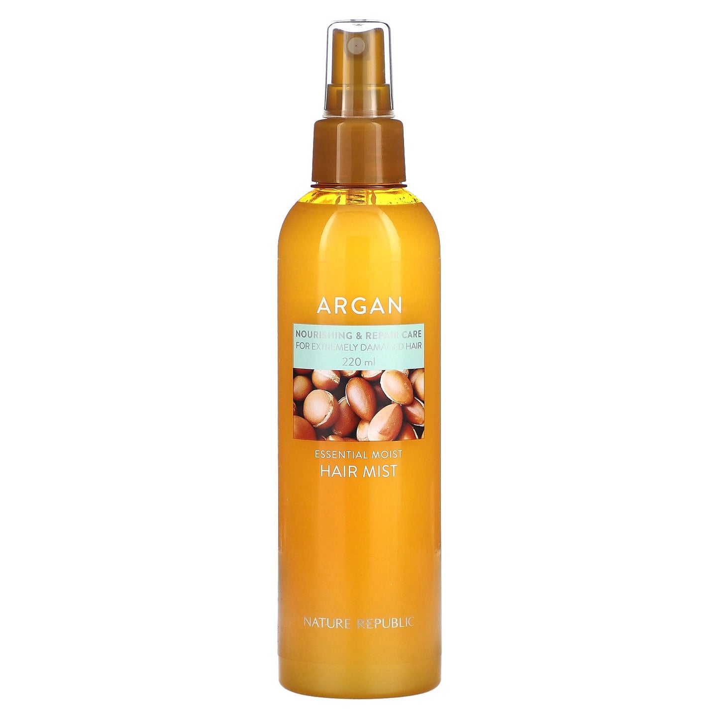 Nature Republic, Argan Essential Moist, Hair Mist, 7.43 fl oz (220 ml)