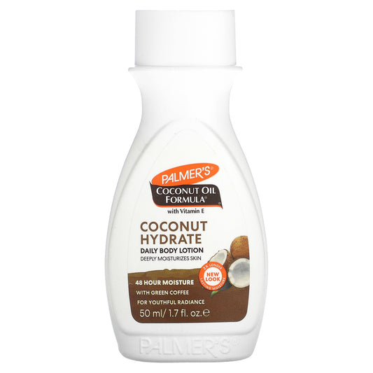 Palmer's, Coconut Oil Formula® with Vitamin E, Coconut Hydrate Daily Body Lotion, 1.7 fl oz (50 ml)