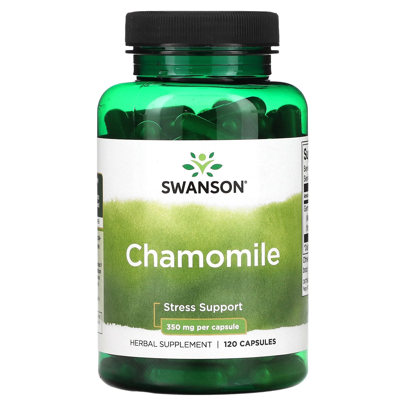 Swanson, Chamomile , 350 mg , 120 Capsules