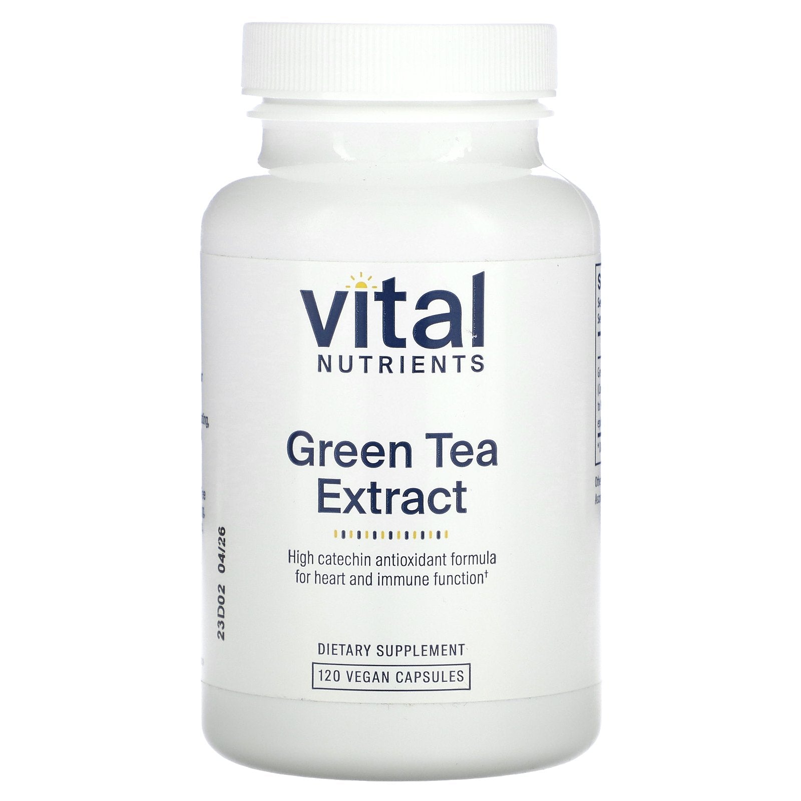 Vital Nutrients, Green Tea Extract, 120 Vegan Capsules (275 mg per Capsule)
