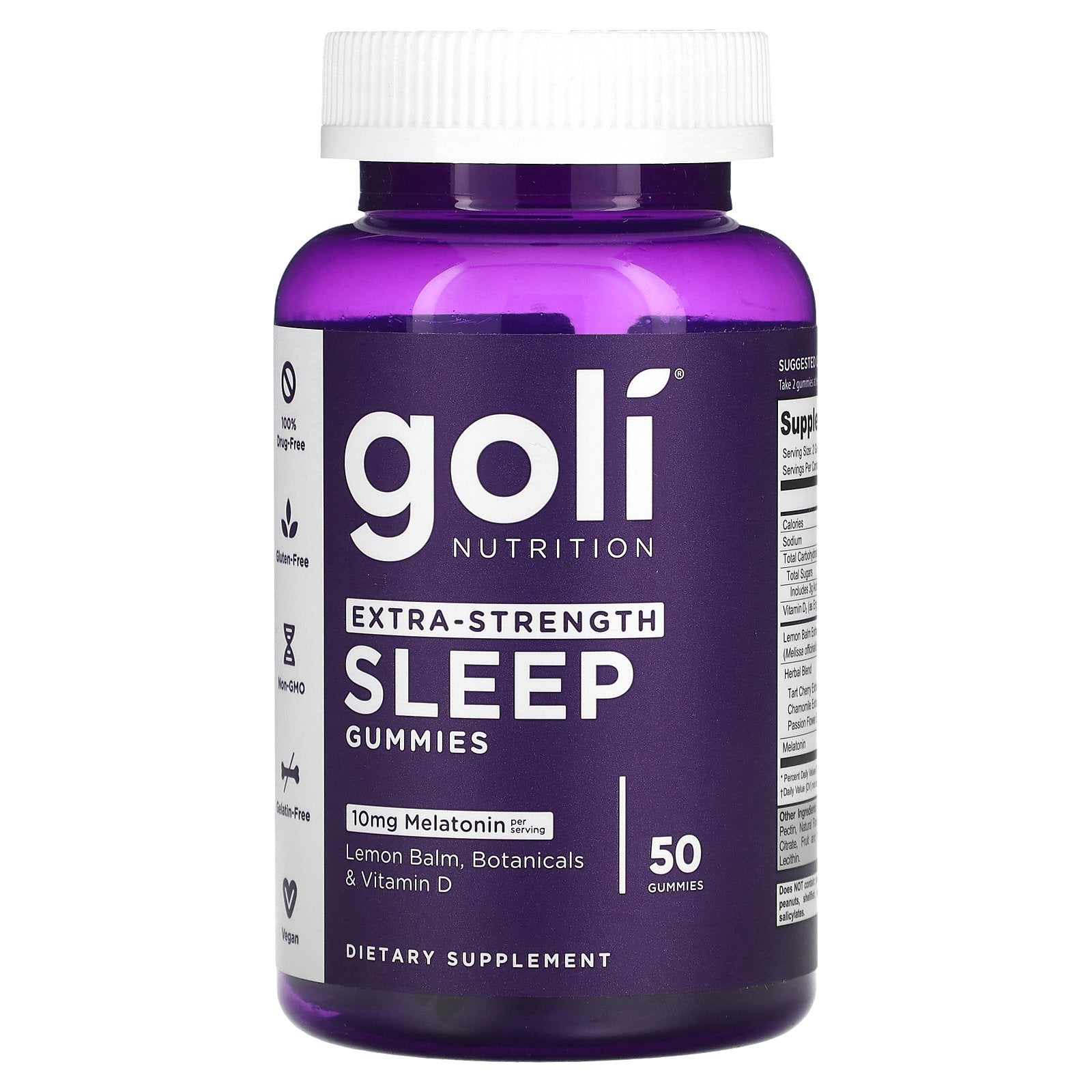 Goli Nutrition, Sleep, 50 Gummies