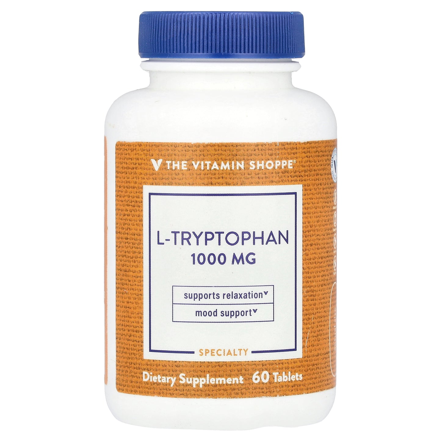 The Vitamin Shoppe, L-Tryptophan, 1,000 mg, 60 Tablets