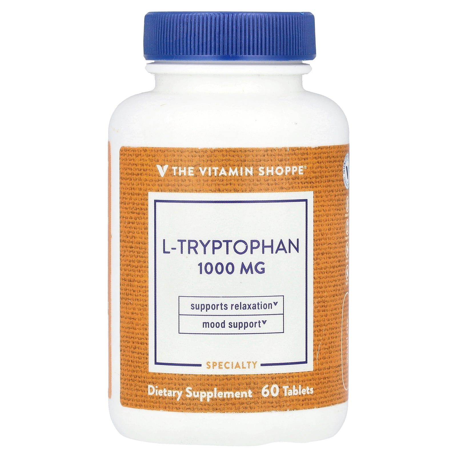 The Vitamin Shoppe, L-Tryptophan, 1,000 mg, 60 Tablets