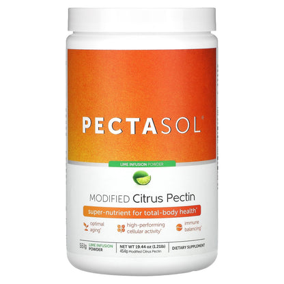 Econugenics, PectaSol® Modified Citrus Pectin, Lime Infusion, 19.44 oz (1.21 lb)
