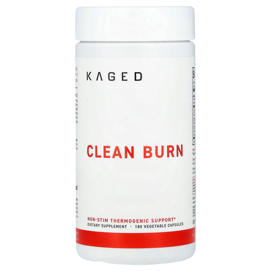 Kaged, Clean Burn, 180 Vegetable Capsules