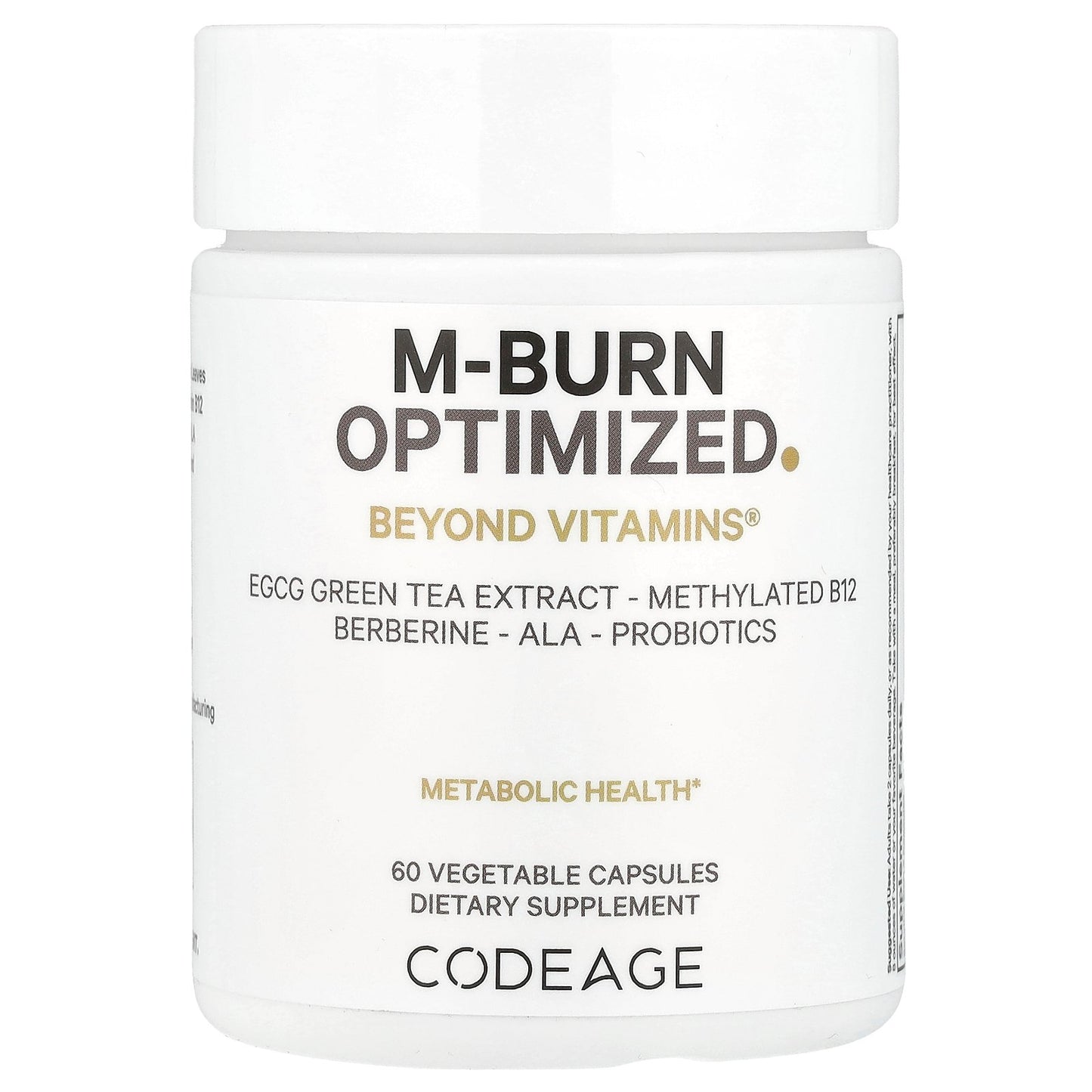 Codeage, M-Burn Optimized, 60 Vegetable Capsules