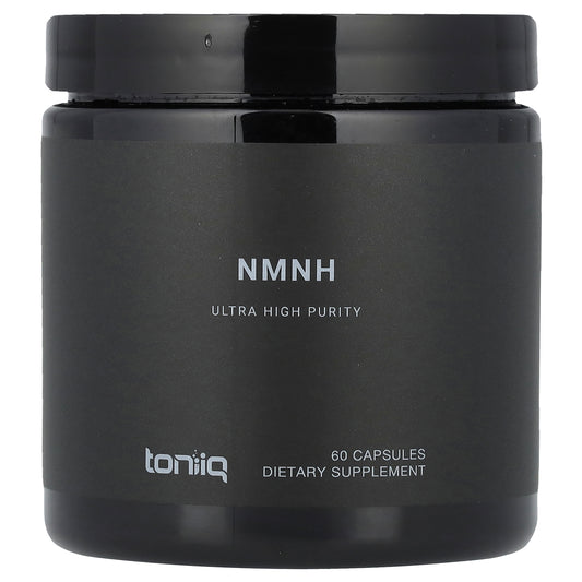 Toniiq, NMNH, Ultra High Purity, 250 mg, 60 Capsules (125 mg Per Capsule)