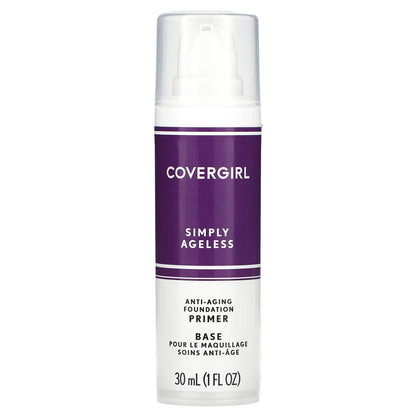 Covergirl, Simply Ageless, Anti-Aging Foundation Primer, 1 fl oz (30 ml)