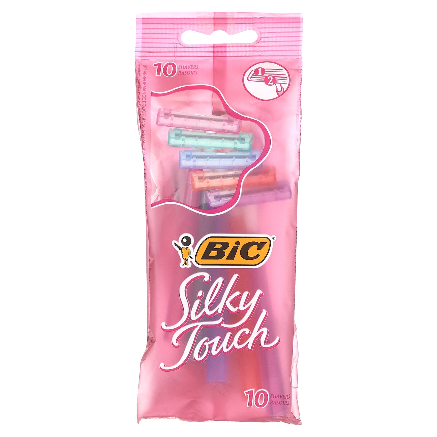 BIC, Silky Touch Disposable Razors, 10 Razors