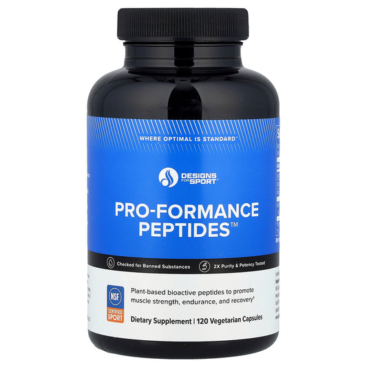 Designs For Health, Designs For Sport®, Pro-Formance Peptides™, 120 Vegetarian Capsules
