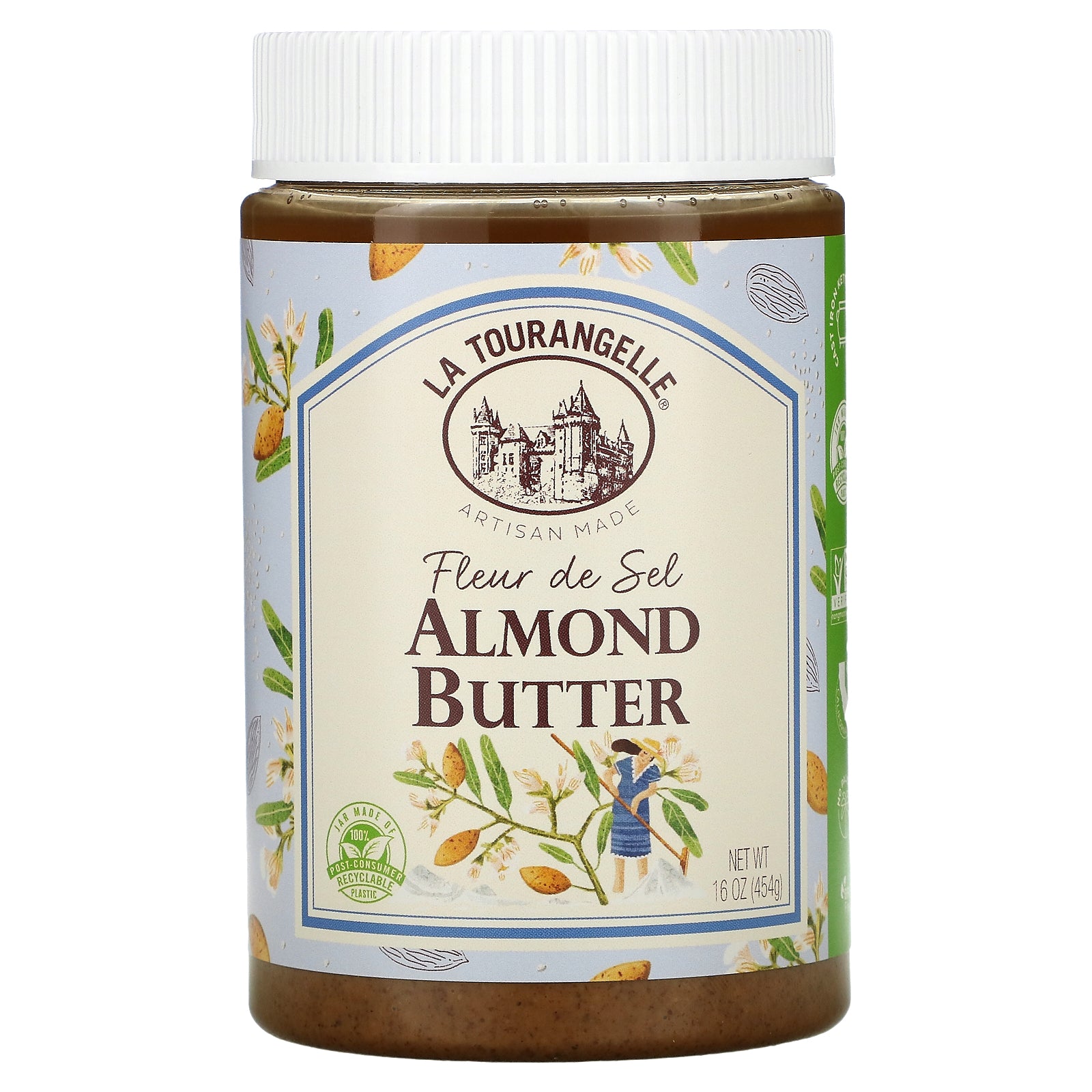 La Tourangelle, Fleur De Sel Almond Butter, 16 oz (454 g)