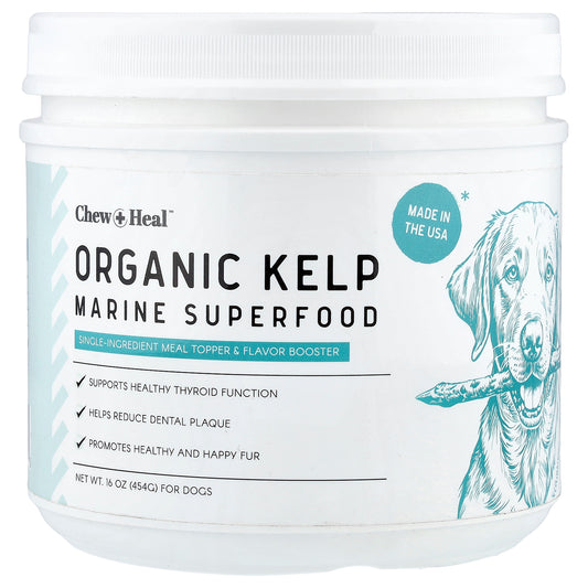 Chew + Heal, Organic Kelp Marine Superfood, For Dogs, 16 oz (454 g)
