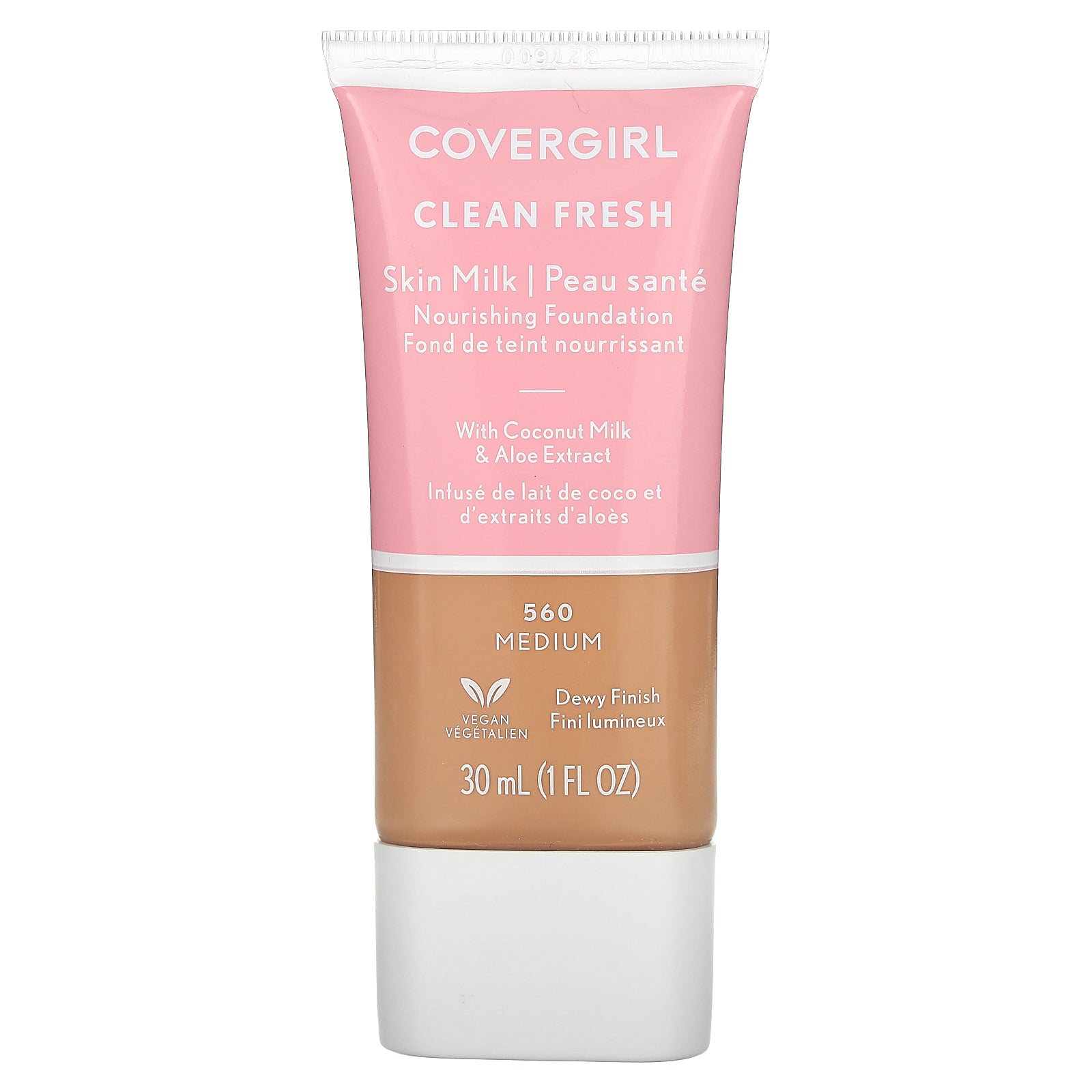 Covergirl, Clean Fresh, Skin Milk Nourishing Foundation, 560 Medium, 1 fl oz (30 ml)