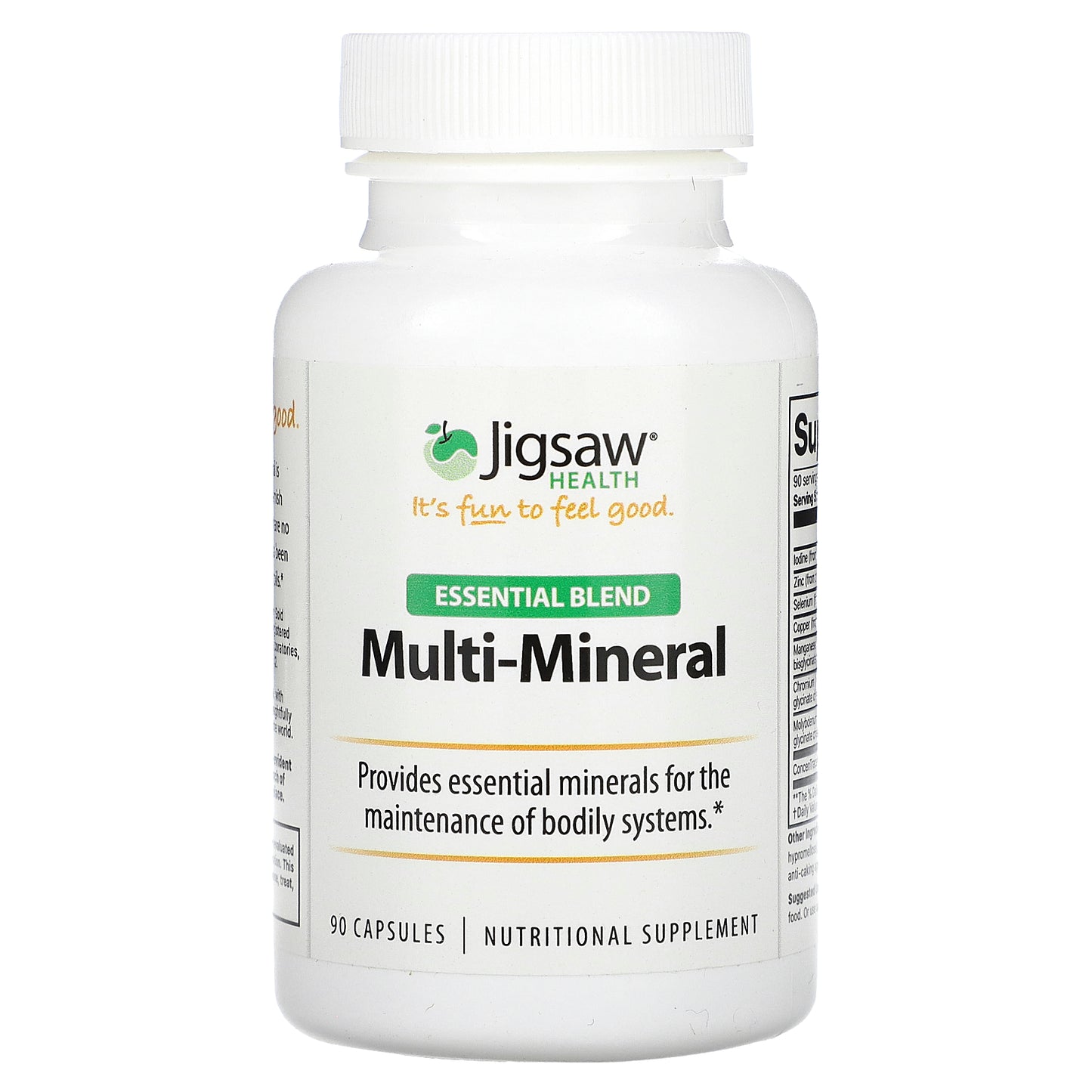 Jigsaw Health, Essential Blend, Multi-Mineral , 90 Capsules