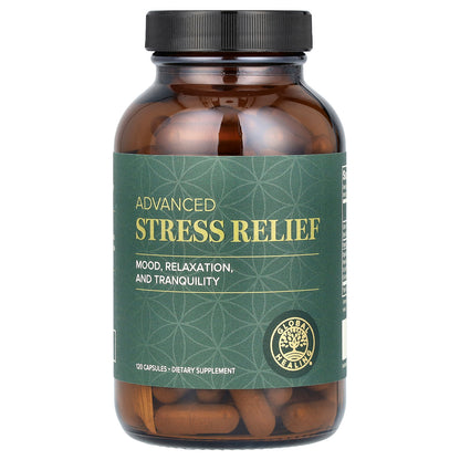 Global Healing, Advanced Stress Relief, 120 Capsules