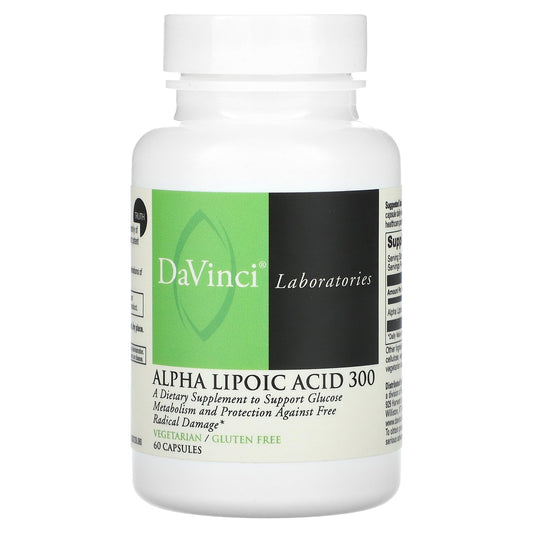 DaVinci Laboratories, Alpha Lipoic Acid 300, 300 mg , 60 Capsules