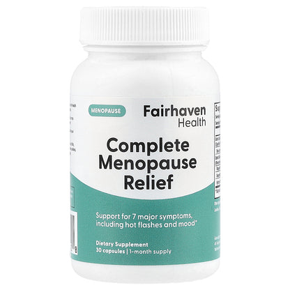 Fairhaven Health, Complete Menopause Relief, 30 Capsules