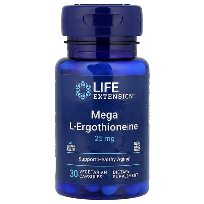 Life Extension, Mega L-Ergothioneine, 30 Vegetarian Capsules