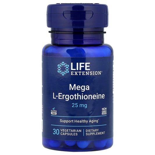 Life Extension, Mega L-Ergothioneine, 30 Vegetarian Capsules