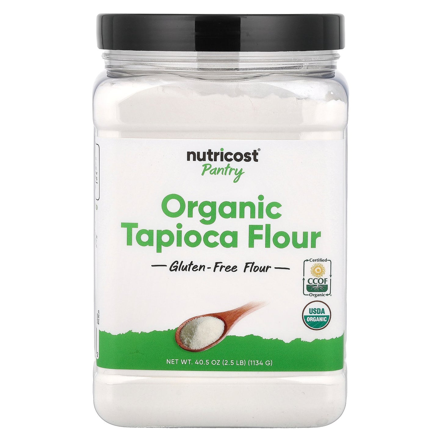 Nutricost, Pantry, Organic Tapioca Flour, 40.5 oz (1,134 g)