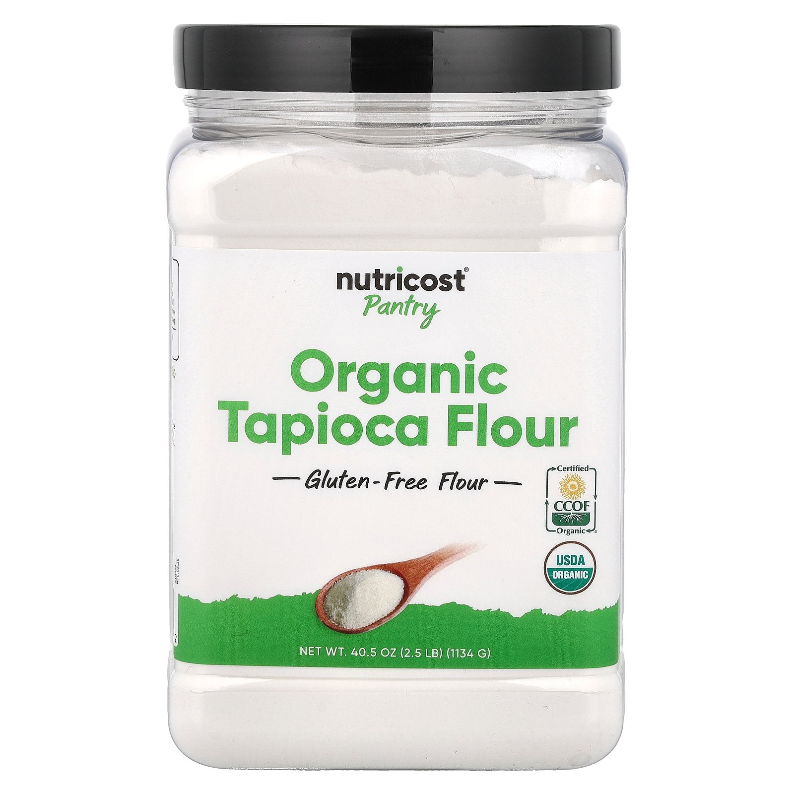 Nutricost, Pantry, Organic Tapioca Flour, 40.5 oz (1,134 g)