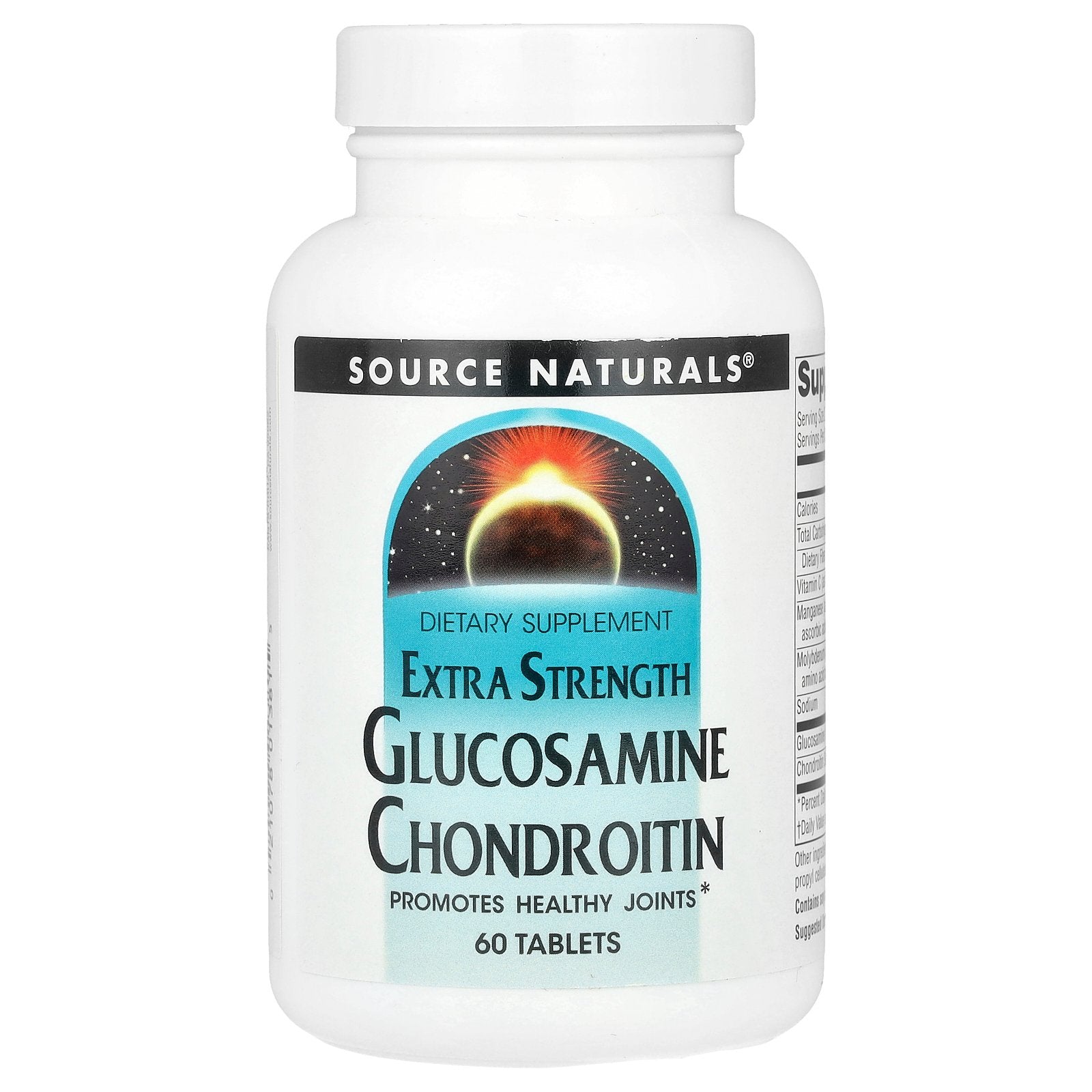 Source Naturals, Glucosamine Chondroitin, 60 Tablets