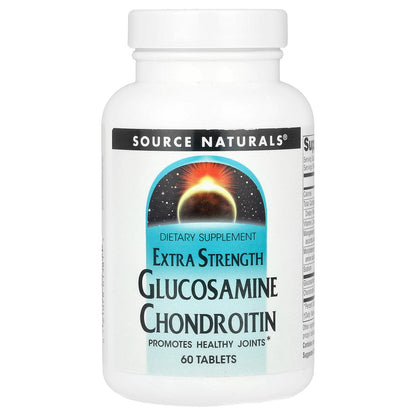 Source Naturals, Glucosamine Chondroitin, 60 Tablets