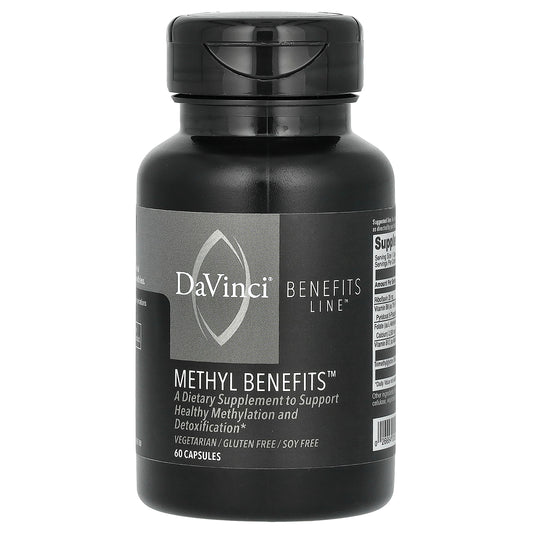 DaVinci Laboratories of Vermont, Benefits Line, Methyl Benefits, 60 Capsules