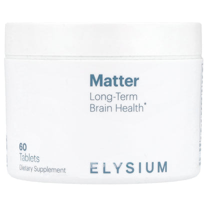 Elysium, Matter, Long-Term Brain Health, 60 Tablets