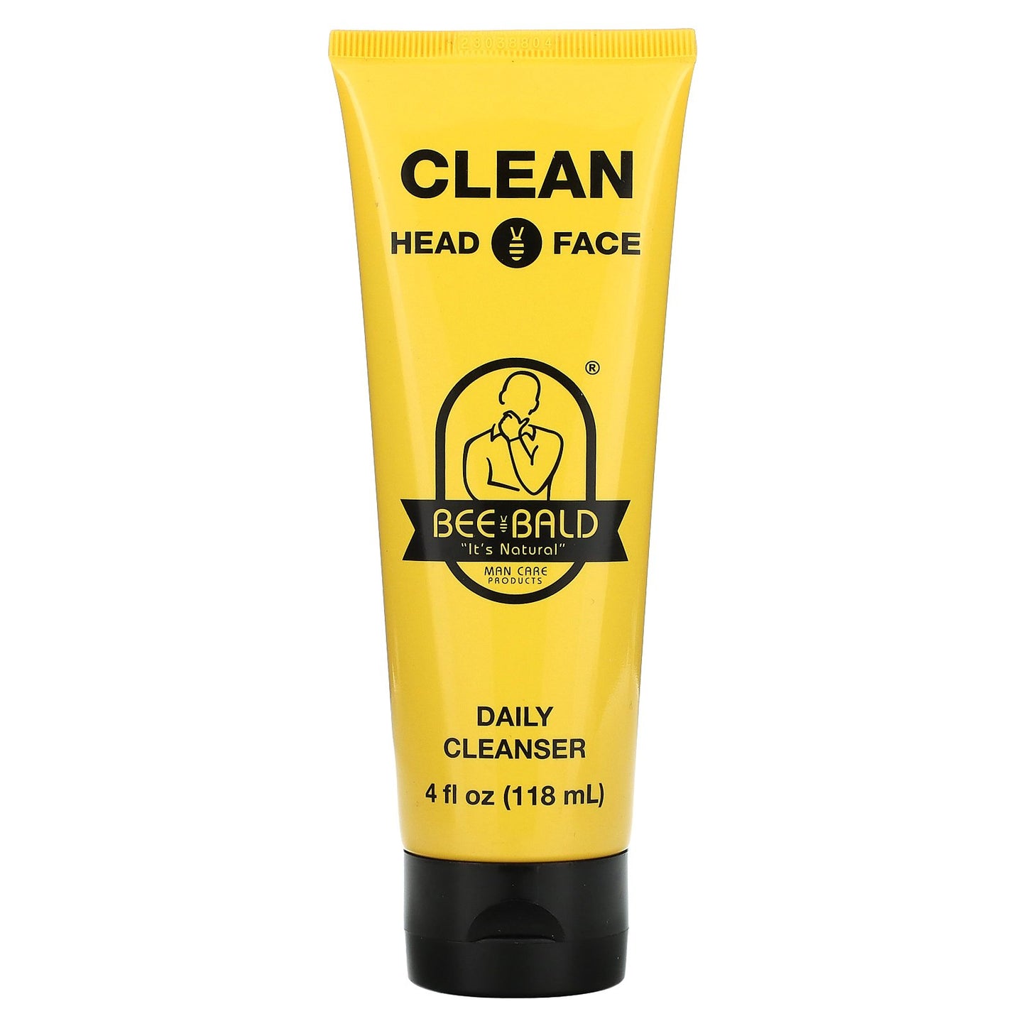 Bee Bald, Clean Head & Face, Daily Cleanser, 4 fl oz (118 ml)