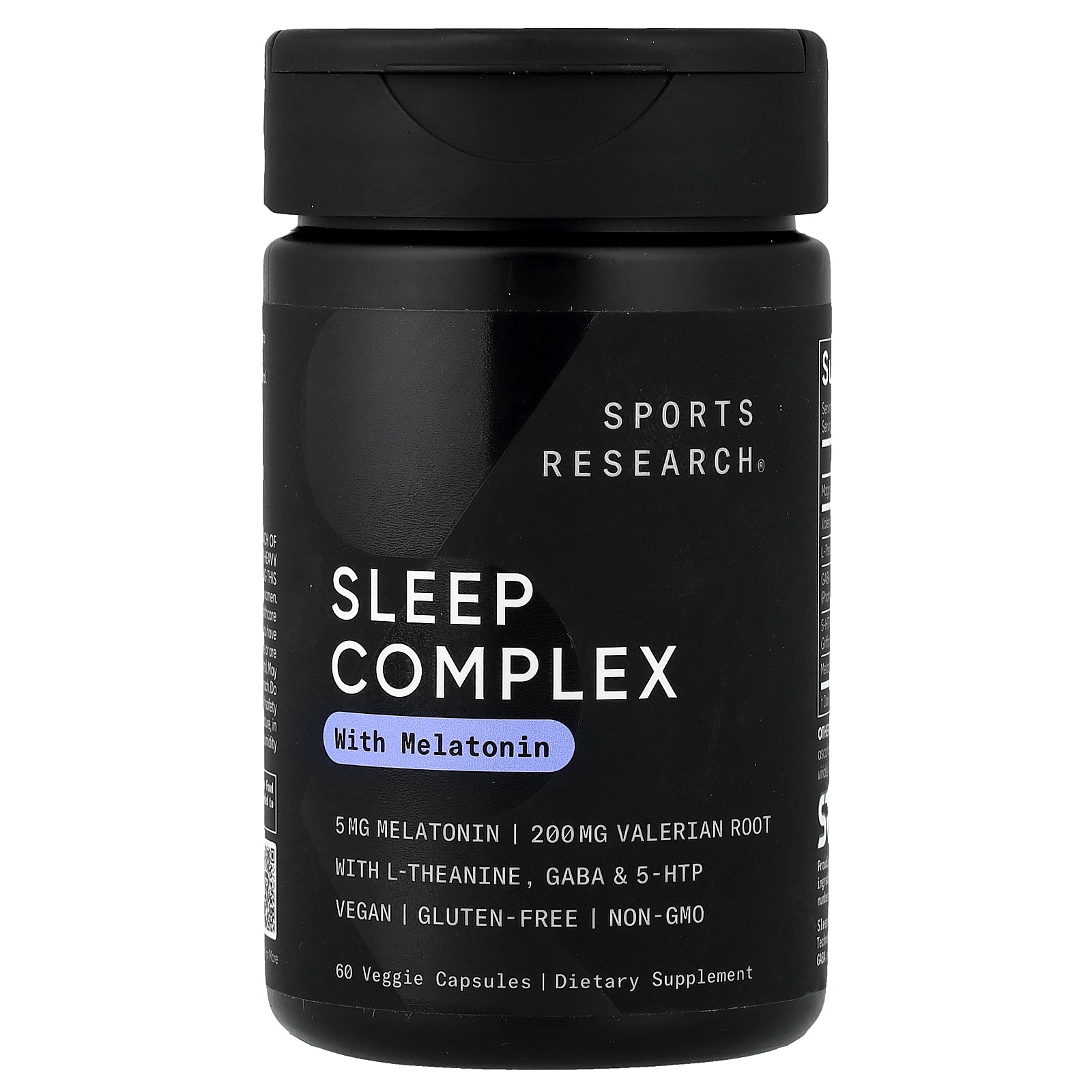 Sports Research, Sleep Complex with Melatonin, 60 Veggie Capsules