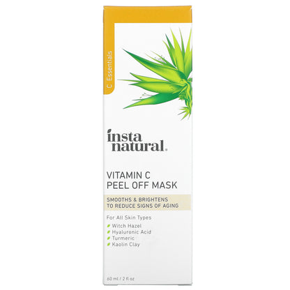 InstaNatural, Vitamin C Peel Off Beauty Mask, 2 fl oz (60 ml)