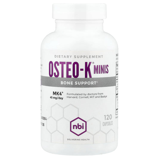 NBI, Osteo-K® Minis, 120 Capsules
