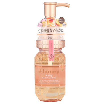 &honey, Melty Moist Repair Oil, Shower Rose Honey, 3.4 fl oz (100 ml)