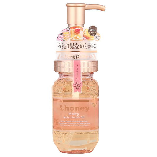&honey, Melty Moist Repair Oil, Shower Rose Honey, 3.4 fl oz (100 ml)